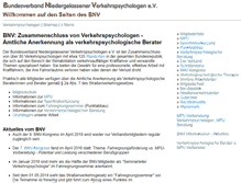 Tablet Screenshot of bnv.de
